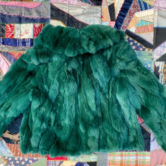 Vintage Jackets & Coats Vintage Evergreen Rabbit Fur Jacket Poshmark